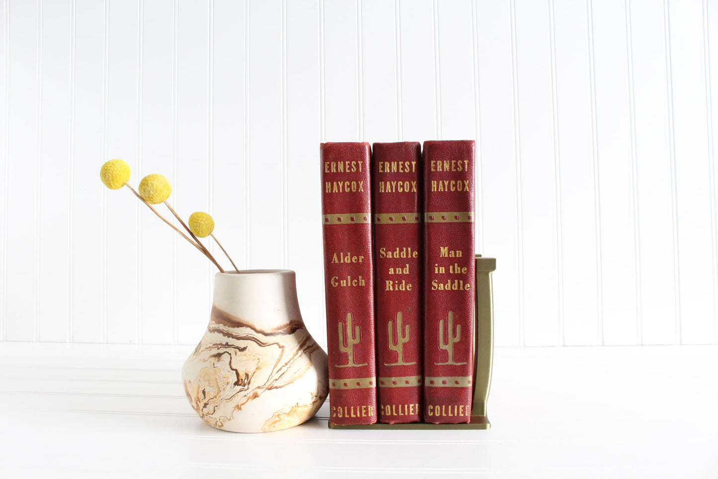 Horseshoe Bookend, Country Western Home Decor, Gifts for Cowboys and Cowgirls