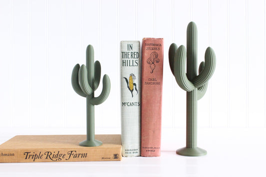 Cactus Figurine, Southwestern Home Decor, Desert Cacti