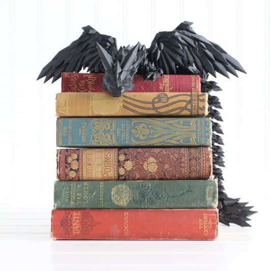 Articulated Dragon, Desk Toy, Bookshelf Decor, 3D Print Fidget, Dragon Egg