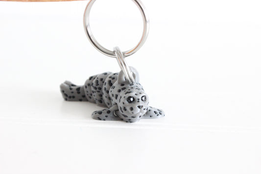 Seal Keychain -  Animal Keychain for Car Keys, Backpacks, and Purses