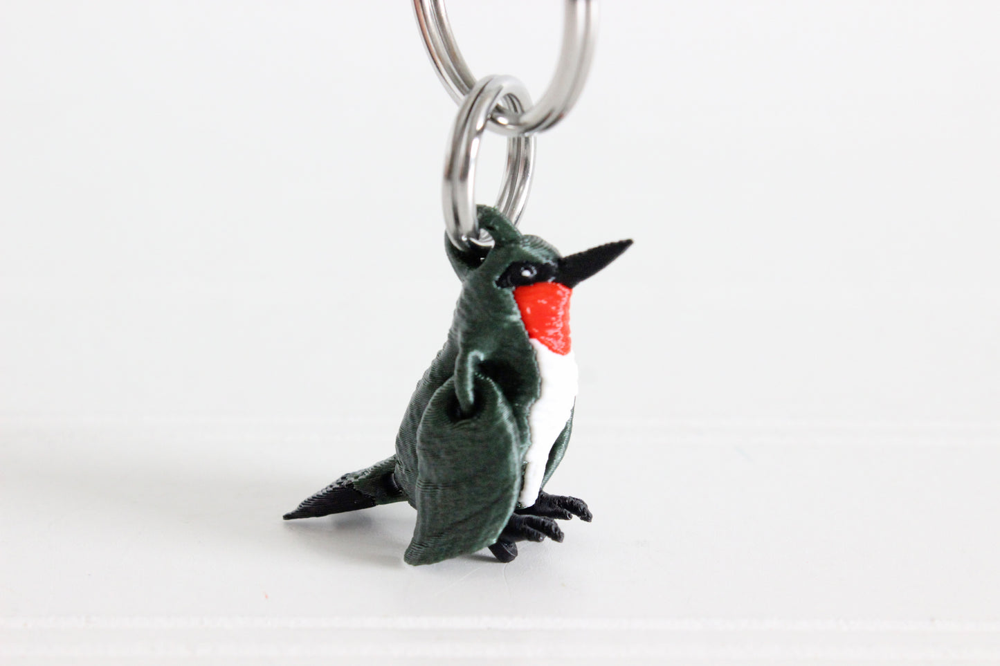 Hummingbird Keychain - Animal Keychain for Car Keys, Backpacks, and Purses