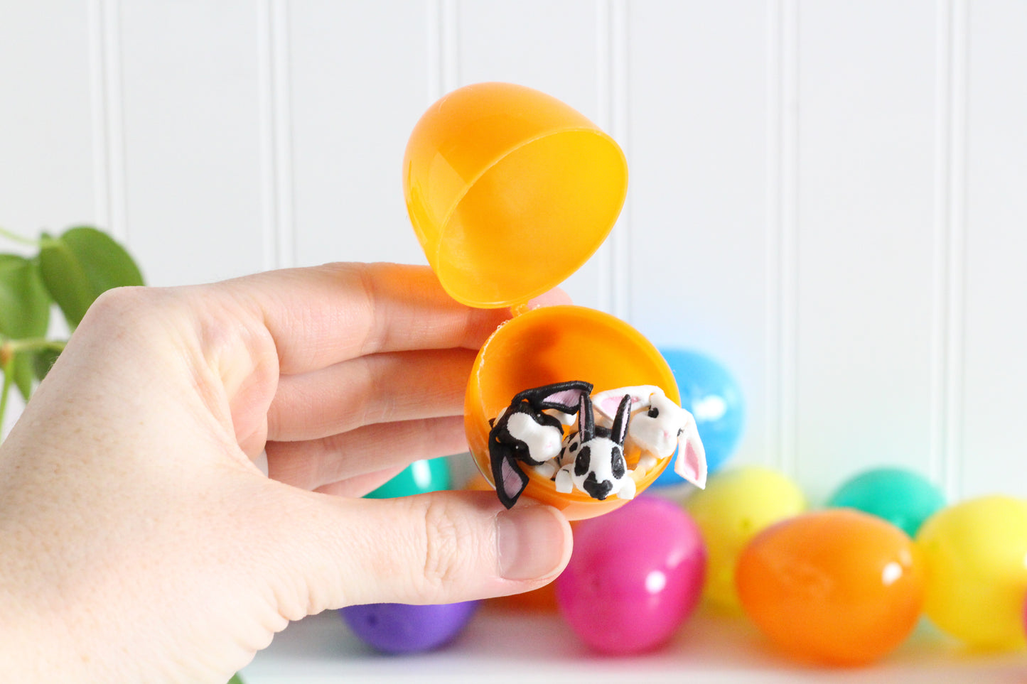 Easter Bunny, Easter Egg Fillers, 3d Print, Mini Rabbit Figurines