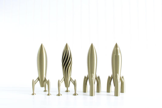 Rocket Ship Figurine, Spaceship